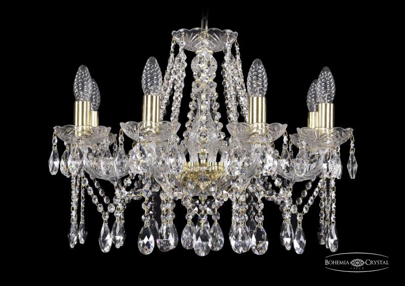 

Подвесная люстра Bohemia Ivele Crystal 1413/8/200/G