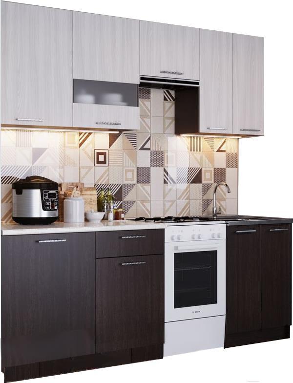 

Готовая кухня SV-Мебель Магнолия 1.7 дуб венге/ясень анкор светлый [00-00102292], Готовая кухня SV-Мебель Магнолия 1.7 00-00102292 дуб венге/ясень анкор светлый