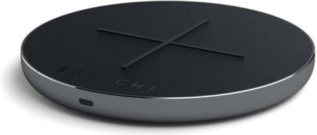 

Зарядное устройство Satechi Type-C PD QC Wireless Charger серый космос [ST-IWCBM], Type-C PD QC Wireless Charger