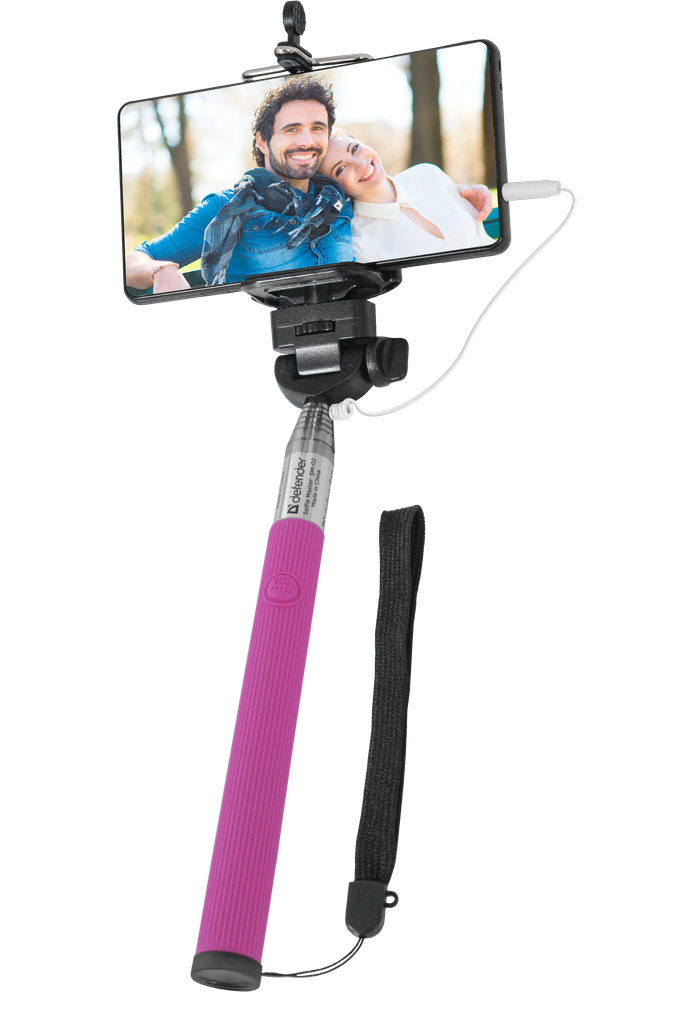 

Палка для селфи Defender Selfie Master SM-02 (розовый) [29405], Selfie Master SM-02
