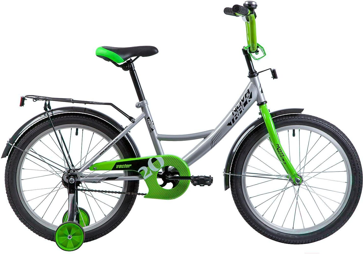 

Велосипед детский Novatrack Vector 20'' серебристый [203VECTOR.SL9], Детский велосипед Novatrack Vector 203VECTOR.SL9 (серебристый, 2019)
