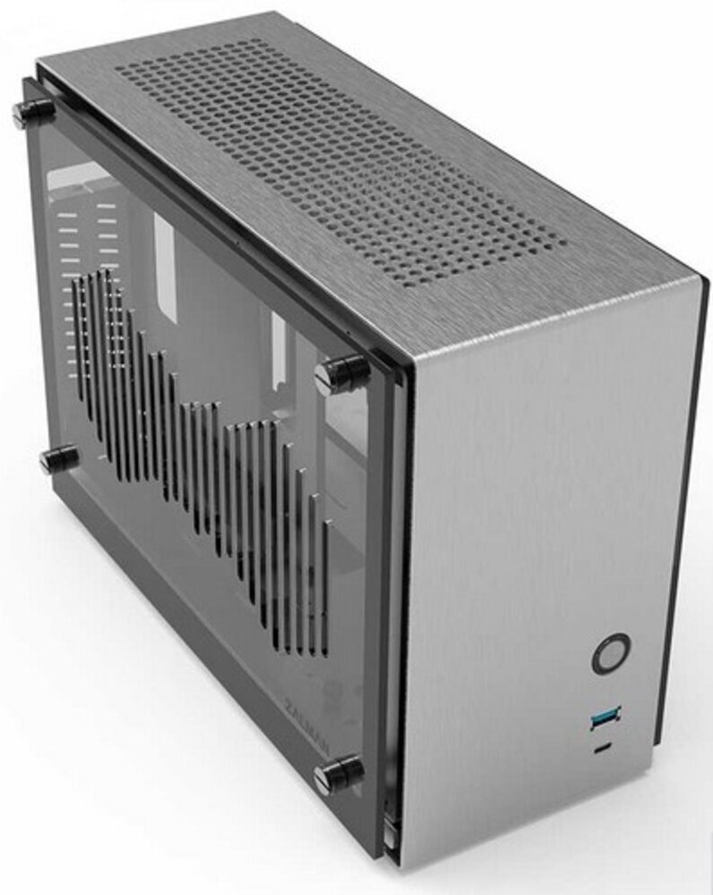 

Корпус для компьютера Zalman M2 Mini Silver, Корпус Zalman M2 mini (серебристый)