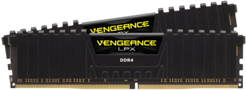 

Оперативная память Corsair DDR IV 16Gb KiTof2 PC-28800 3600MHz Vengeance [CMK16GX4M2D3600C18], Оперативная память Corsair Vengeance LPX 2x8GB DDR4 PC4-28800 (CMK16GX4M2D3600C18)