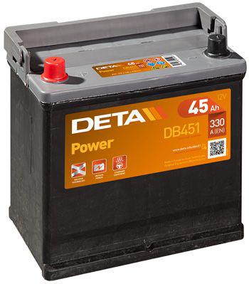 

Аккумулятор DETA Power DB451 45 А/ч, Power DB451 45 А/ч