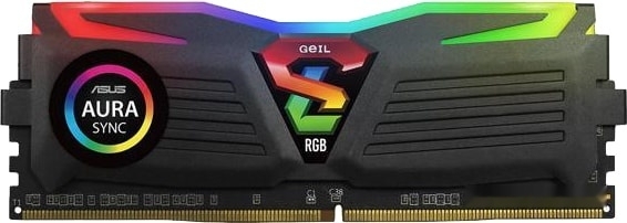 

Оперативная память GeIL DDR4 8GB PC4-25600 3200MHz [GLS48GB3200C16ASC], Оперативная память GeIL Super Luce RGB SYNC 8GB DDR4 PC4-25600 (GLS48GB3200C16ASC)