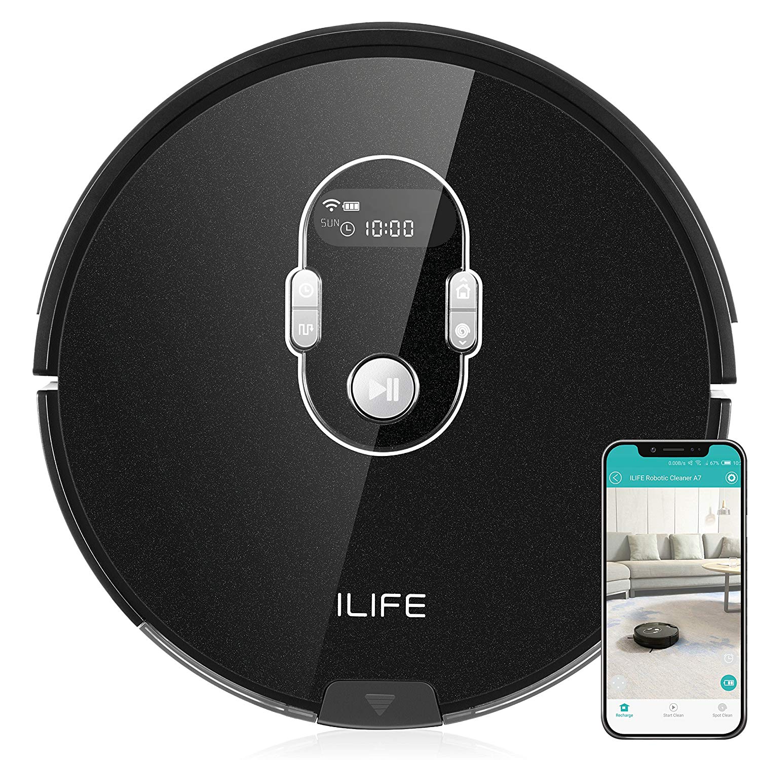 

Робот-пылесос iLife A7, A7