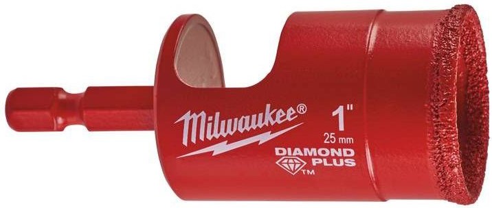 

Алмазное сверло Milwaukee Diamond Plus 49560517, Алмазная коронка Milwaukee Diamond Plus 25мм 49560517