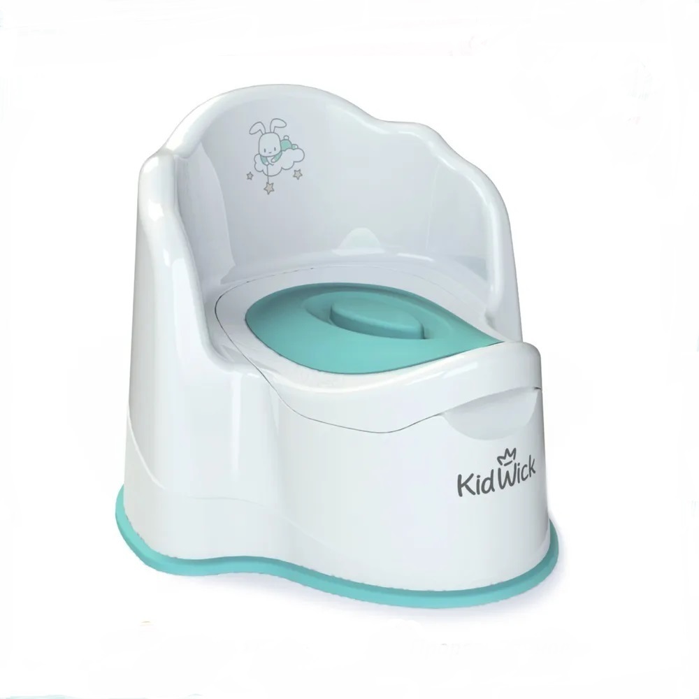 

Горшок детский Kidwick Королевский белый/бирюзовый (KW080104)