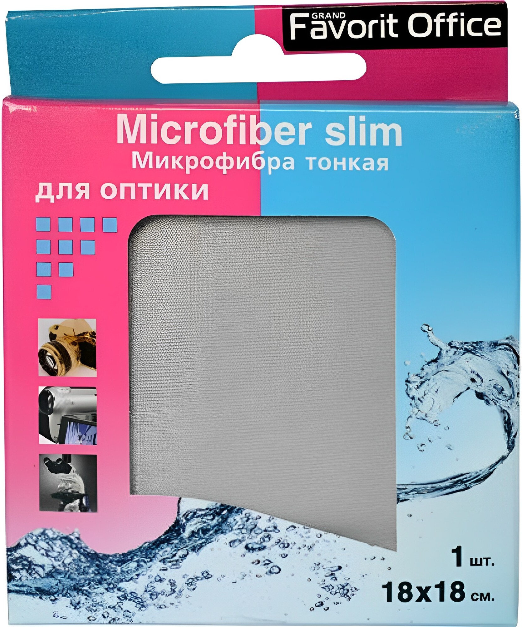 

Салфетка из микрофибры Favorit Office Microfiber Slim 1 шт (F920021)