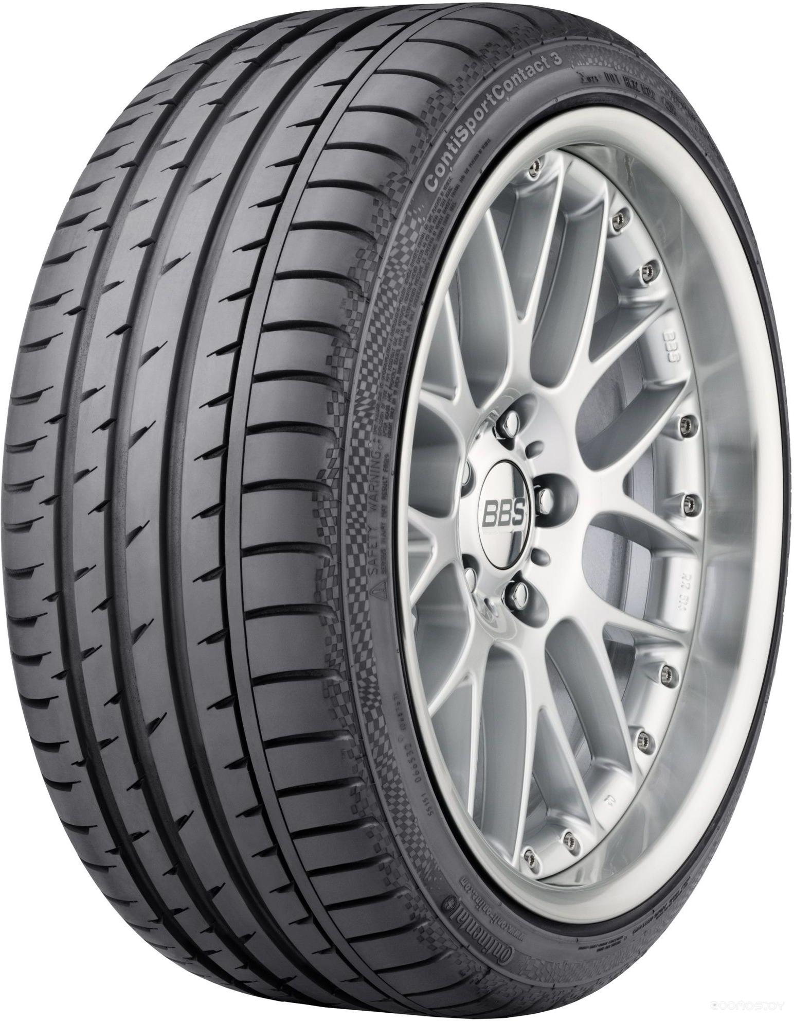 

Автомобильная шина Continental 245/50R18 ContiSportContact 3 100Y SSR RunFlat BMW, 245/50R18 ContiSportContact 3 100Y SSR