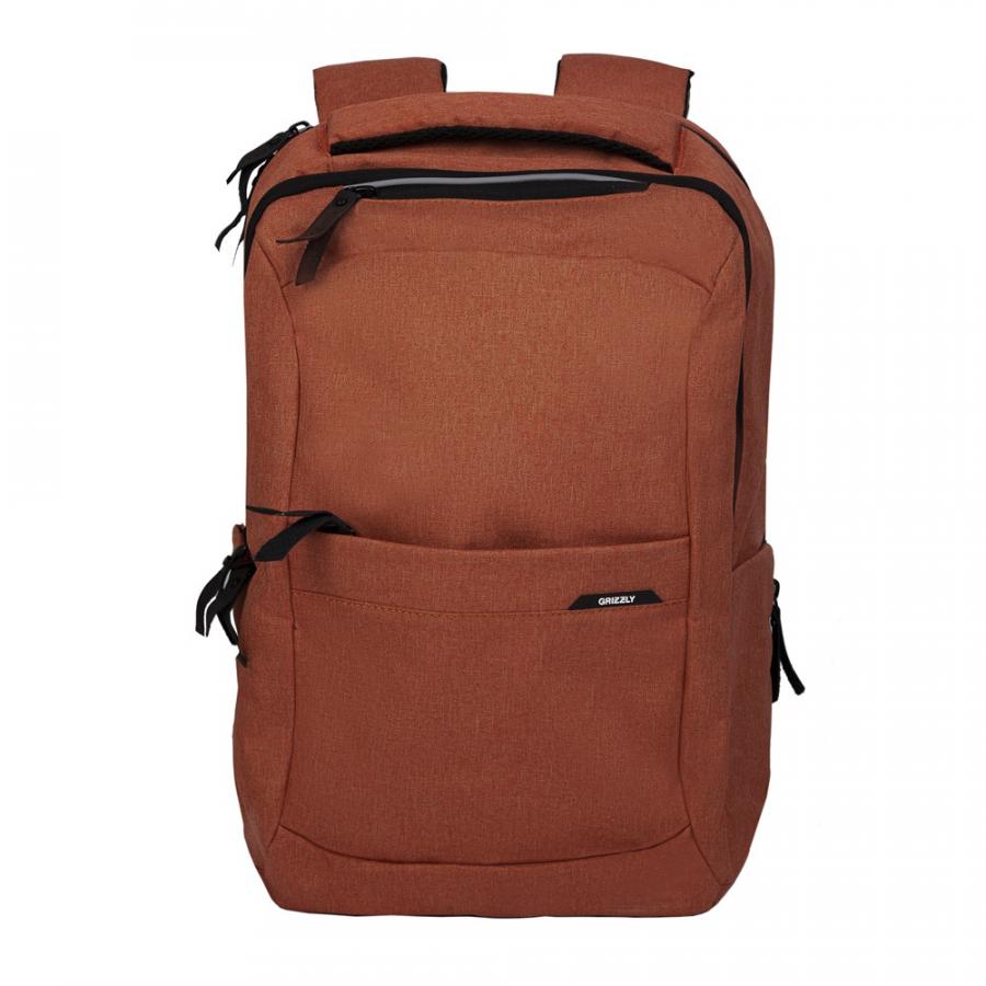 

Рюкзак Grizzly RQ-001-1 кирпичный, RQ-001-1