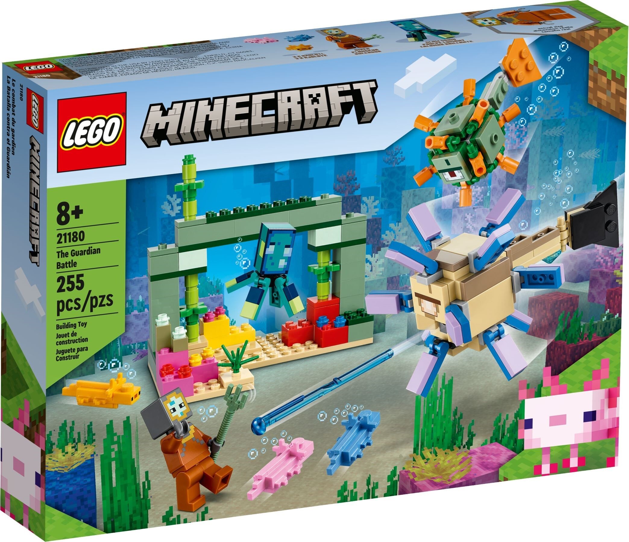 

Конструктор Lego Minecraft Битва со стражем (21180)