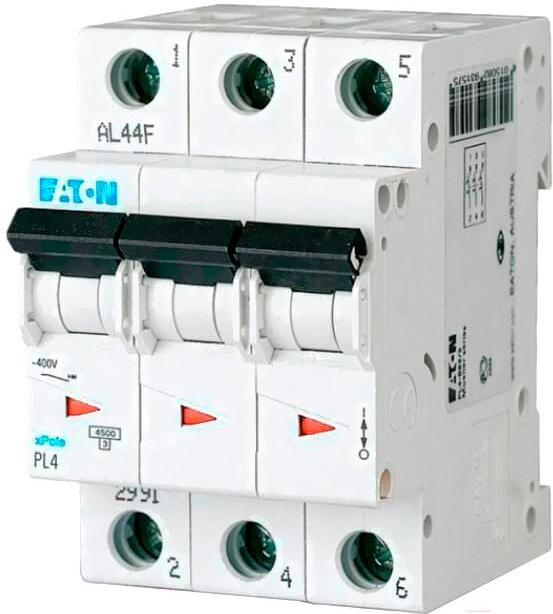 

Розетка и выключатель Eaton HL-C20/3 3P 20A C 4.5кA 3M, Выключатель Eaton HL-C20/3 3P 20A C 4.5кA 3M 194792