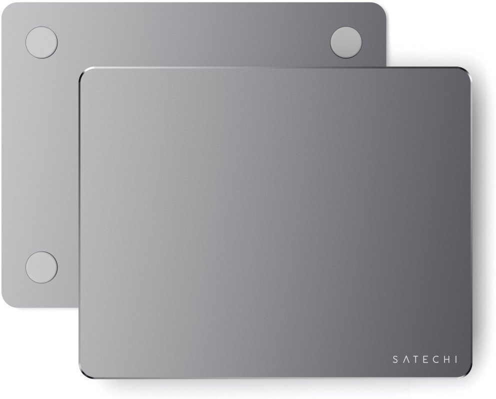 

Коврик для мыши Satechi Aluminum Mouse Pad серый космос [ST-AMPADM], Коврик для мыши Satechi Aluminum Mouse Pad ST-AMPADM серый космос