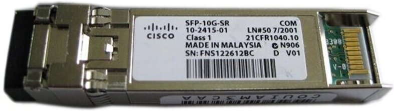

SFP модуль Cisco 10GBASE-SR [SFP-10G-SR-S=], SFP модуль Cisco 10GBASE-SR SFP-10G-SR-S=