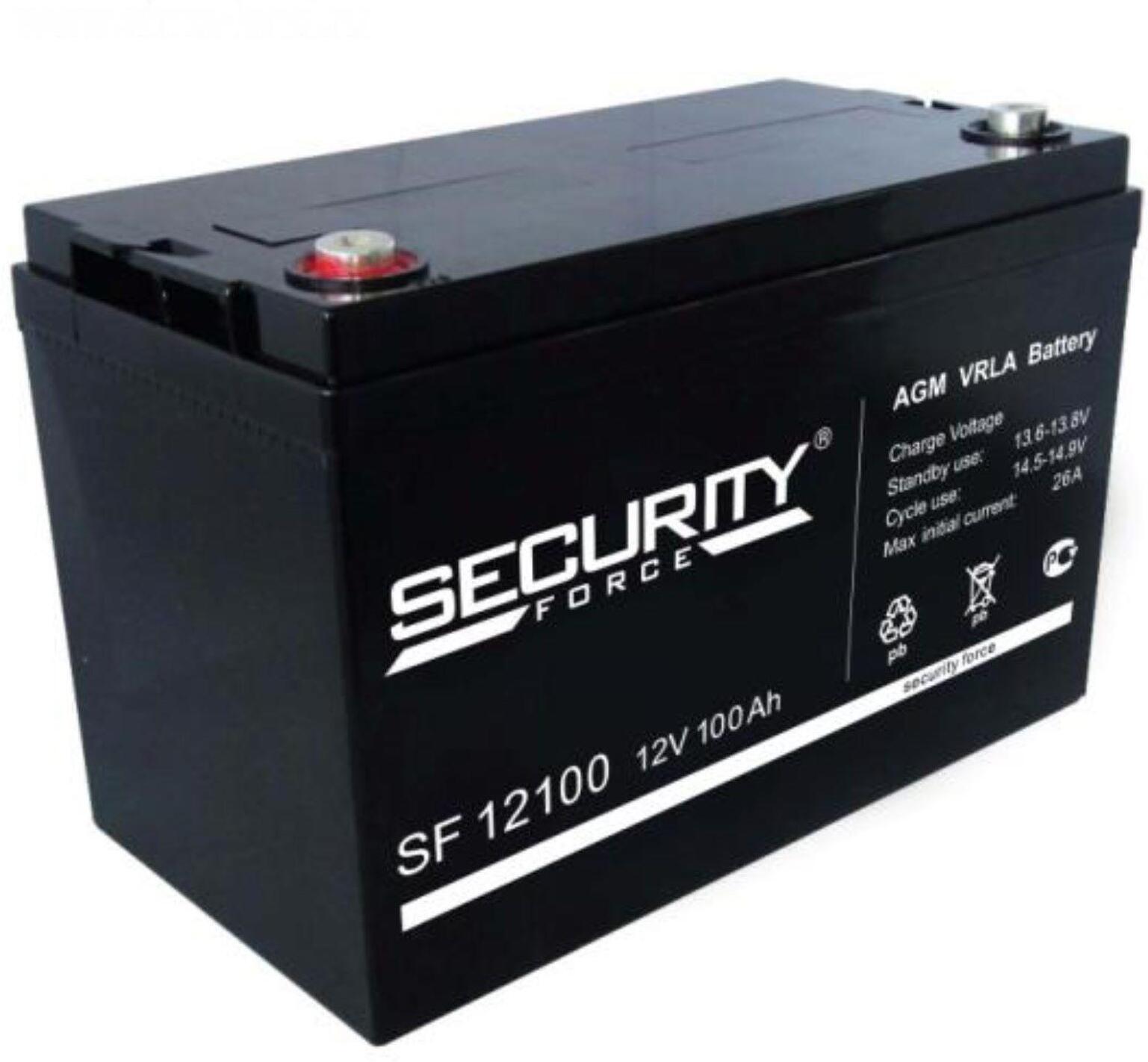 

Аккумулятор для ИБП Security Force SF 12100