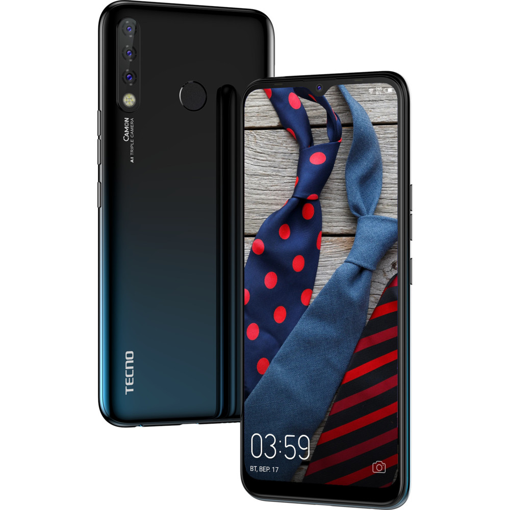 

Мобильный телефон Tecno CAMON 12 (CC7) Dark Jade, Camon 12 CC7