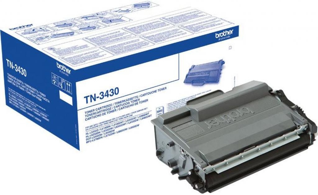 

Картридж для принтера Brother TN-3430, Тонер Картридж Brother TN3430 черный