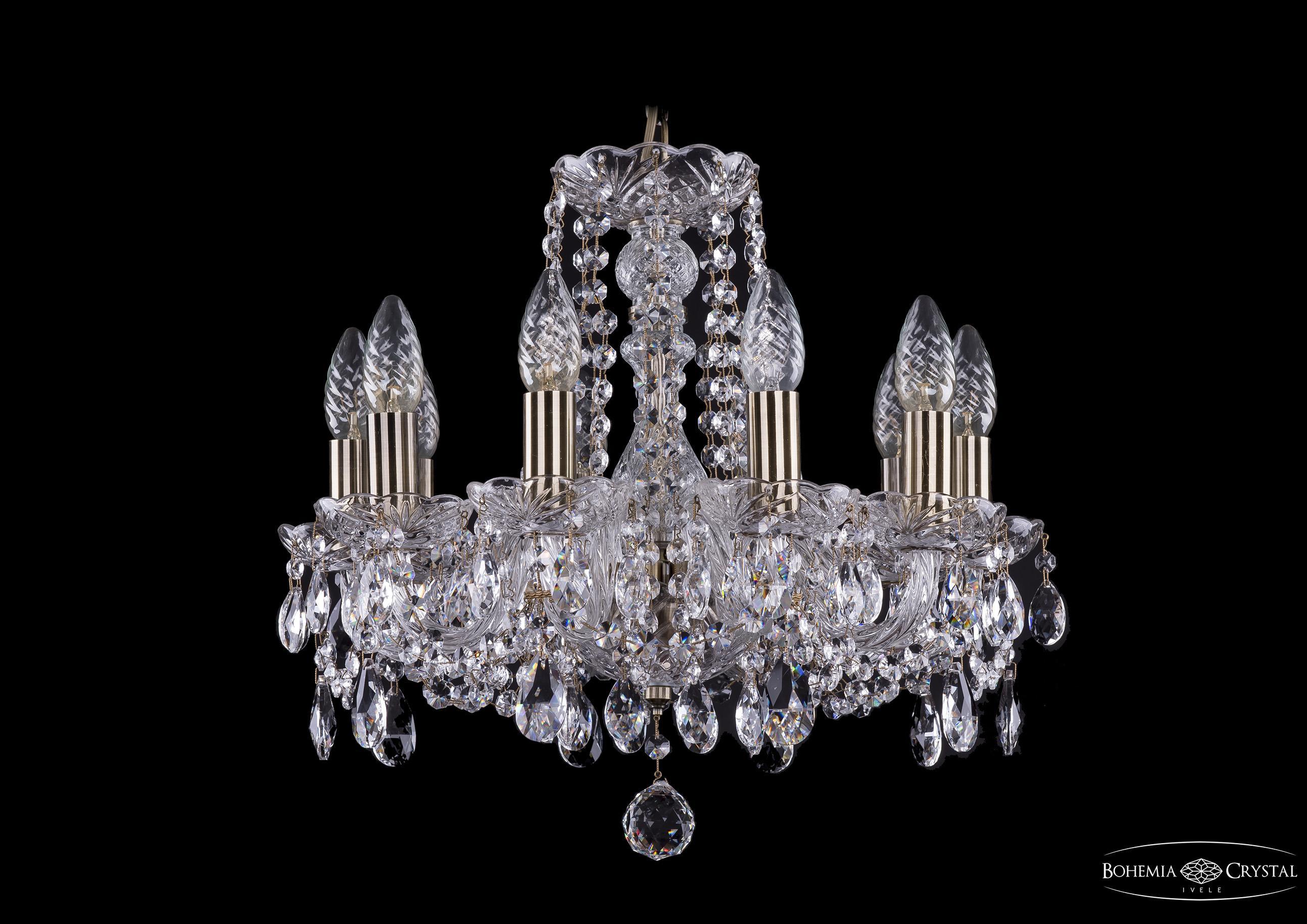 

Подвесная люстра Bohemia Ivele Crystal 1402/10/141/Pa