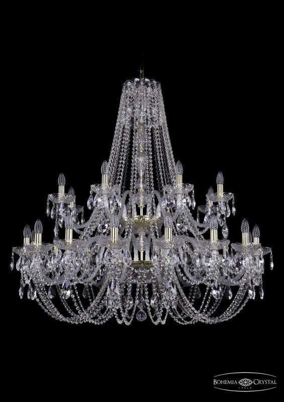 

Подвесная люстра Bohemia Ivele Crystal 1406/16+8/400/2d/G