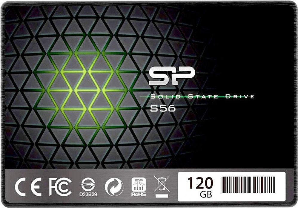 

SSD диск Silicon-Power 120GB S56 [SP120GBSS3S56B25RM], SSD диск Silicon-Power 120GB S56 SP120GBSS3S56B25RM