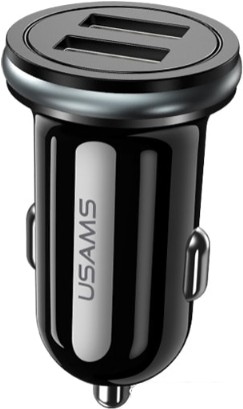 

Зарядное устройство Usams US-CC050 C4 2.4A Dual USB черный [CC50GC01], Зарядное устройство USAMS US-CC050 C4 2.4A Dual USB CC50GC01 черный