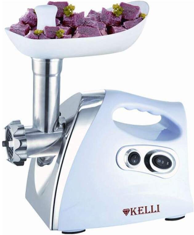 

Мясорубка KELLI KL-5004 белый, Мясорубка KELLI KL-5004 (белый)