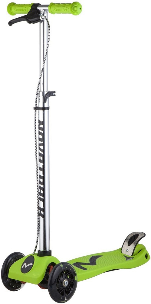 

Самокат Novatrack Rainbow зеленый, Самокат Novatrack Rainbow 120B.RAINBOW.GN8 (зеленый)