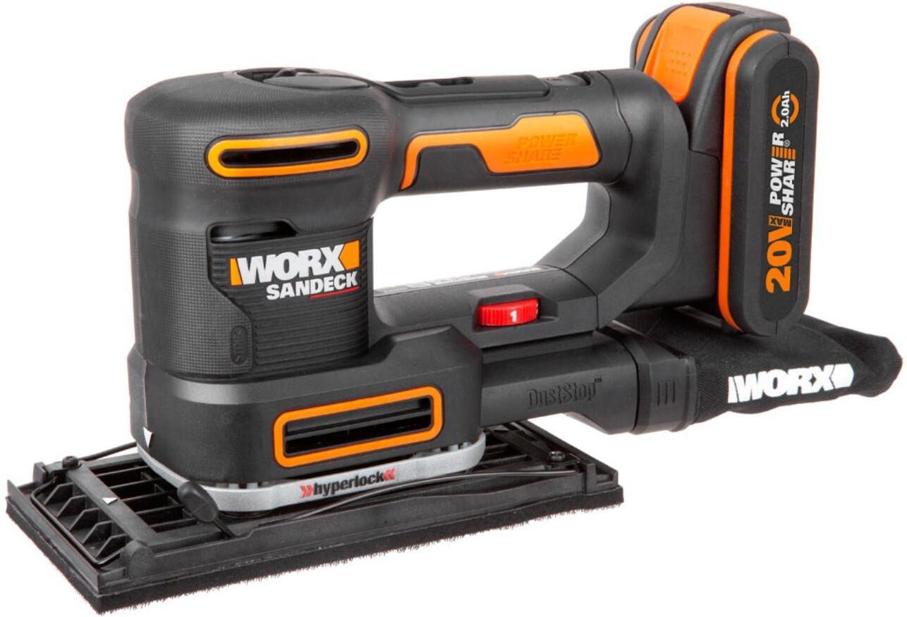 

Вибрационная шлифмашина Worx WX820.9