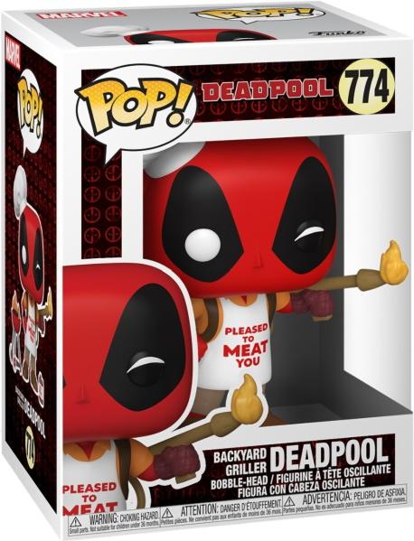 

Игрушка Funko POP! Bobble Marvel Deadpool 30th Backyard Griller Deadpool 54652 [Fun25491000], POP! Bobble Marvel Deadpool 30th Backyard Griller Deadpool 54652