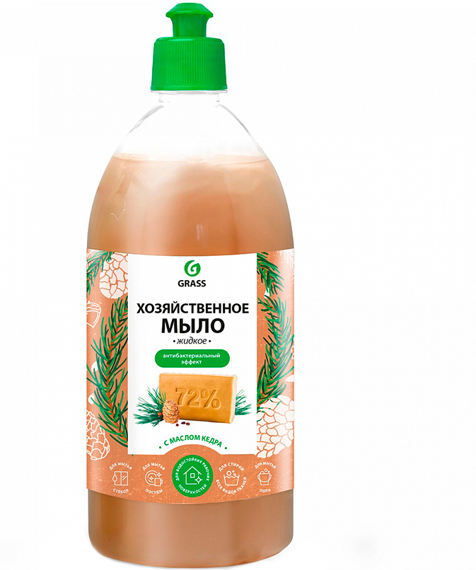 

Мыло жидкое Grass хозяйственное 1л [125549], Мыло жидкое Grass хозяйственное 1л 125549