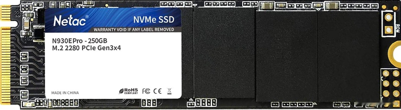 

SSD диск Netac M.2 2280 M 1TB N930E PRO [NT01N930E-001T-E4X], SSD диск Netac N930E PRO 1TB