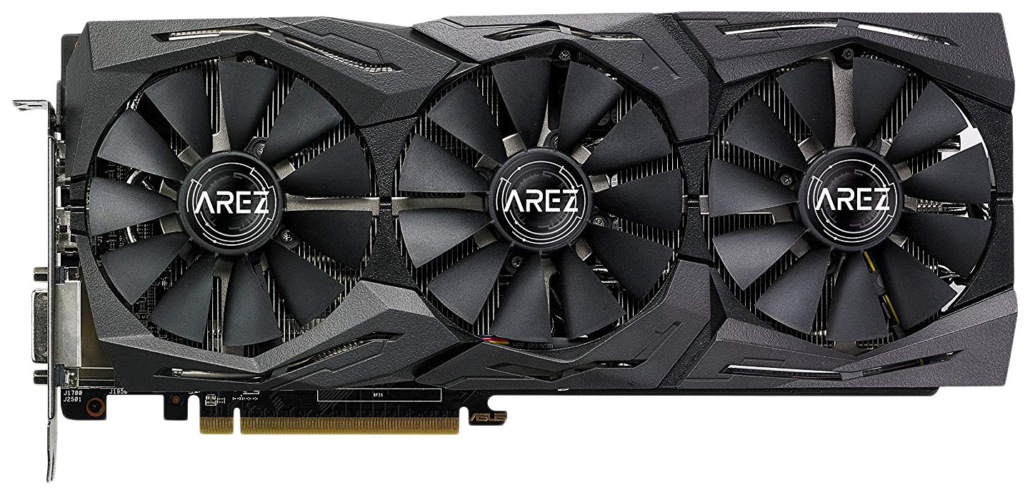 

Видеокарта ASUS PCI-E AREZ-STRIX-RX580-O8G-GAMING AMD Radeon RX 580 8192Mb 256bit GDDR5 1360/8000 DVIx1/HDMIx2/DPx2/HDCP Ret, AREZ Strix Radeon RX 580 OC Edition 8Gb
