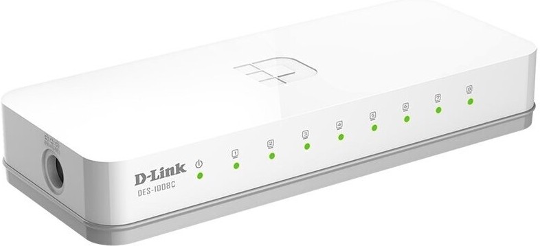 

Коммутатор D-Link DES-1008C