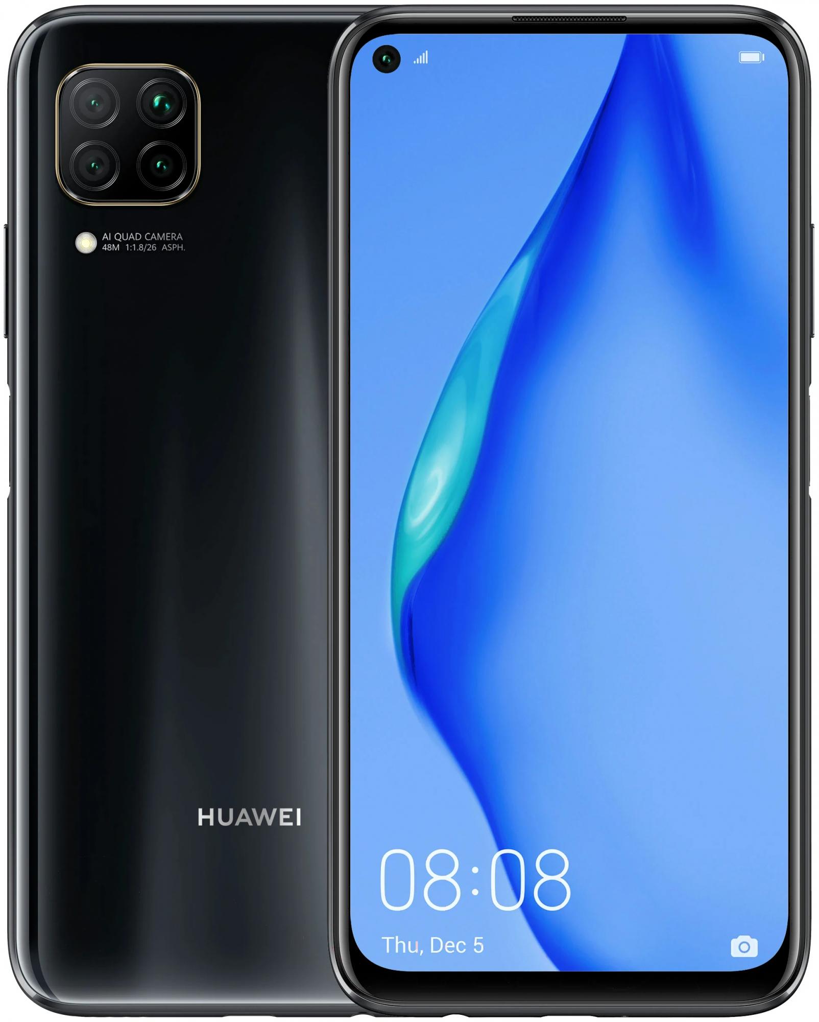 

Мобильный телефон Huawei P40 Lite JNY-LX1 Midnight Black, P40 Lite JNY-LX1
