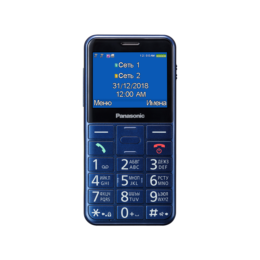 

Мобильный телефон Panasonic KX-TU150RU красный