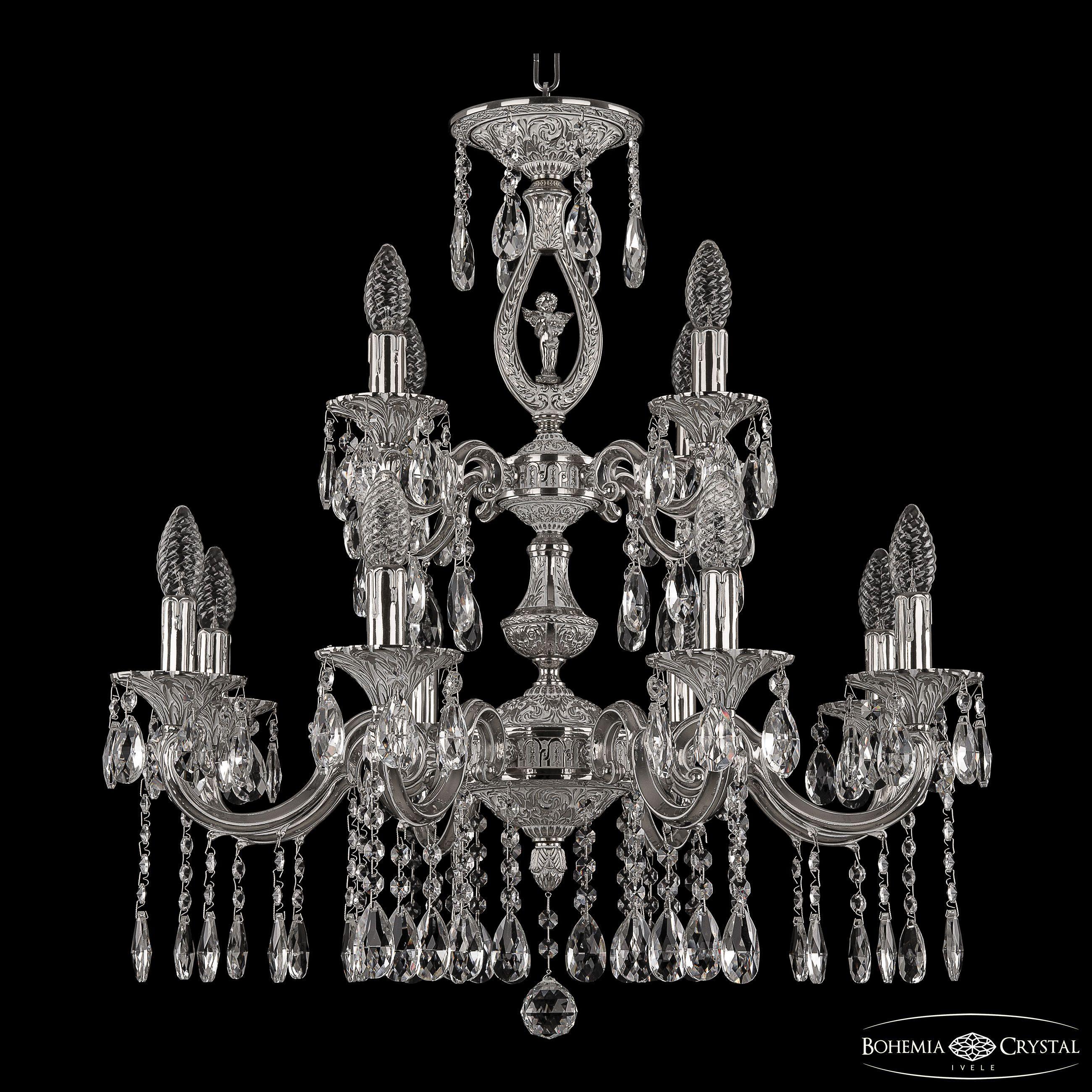 

Подвесная люстра Bohemia Ivele Crystal 72401/8+4/210/2d A NW FA10S