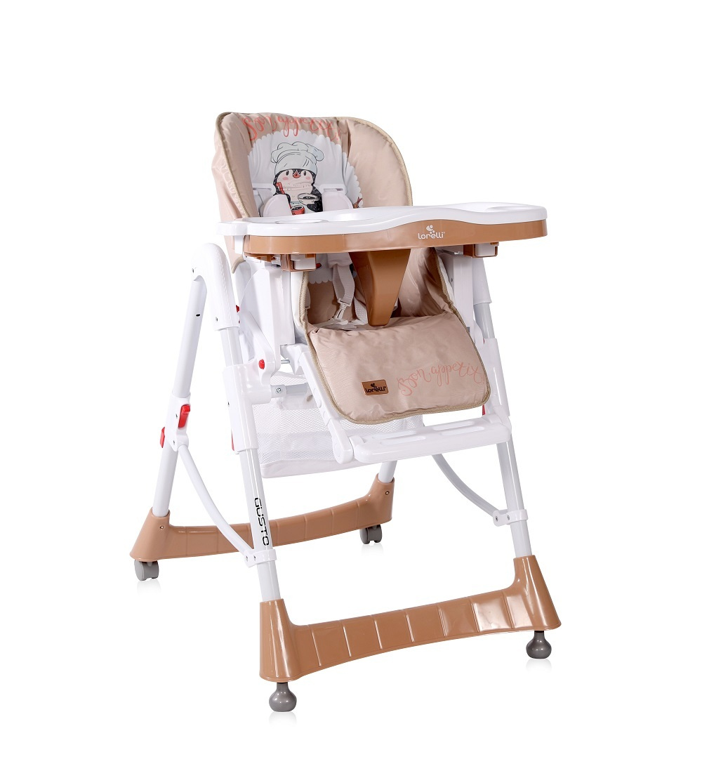 

Стульчик для кормления Lorelli Gusto Beige Penguin [10100362033], Gusto
