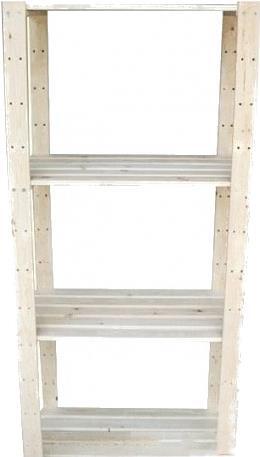 

Стеллаж ВудГрупп П4 51x32x83.4