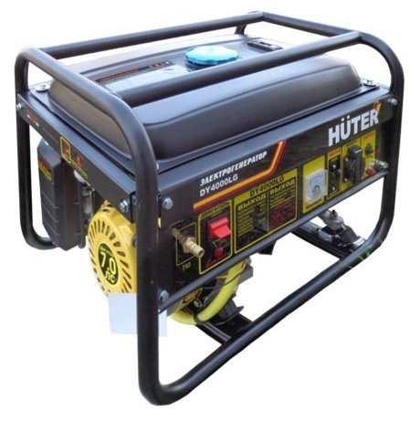 Huter DY4000LG - фото Бензиновый генератор Huter DY4000LG