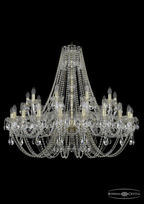 

Подвесная люстра Bohemia Ivele Crystal 1406/20+10/400/h-101/G