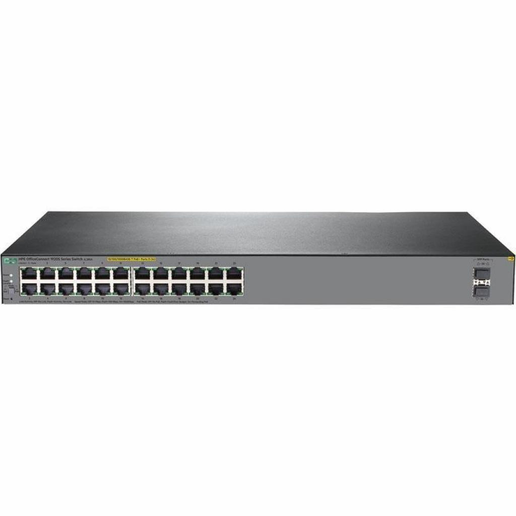 

Коммутатор HP [JL385A] 1920S 24G 24-port 10/100/1000 PoE+; 2SFP; 370W, [JL385A] 1920S 24G 24-port 10/100/1000 PoE+; 2SFP; 370W