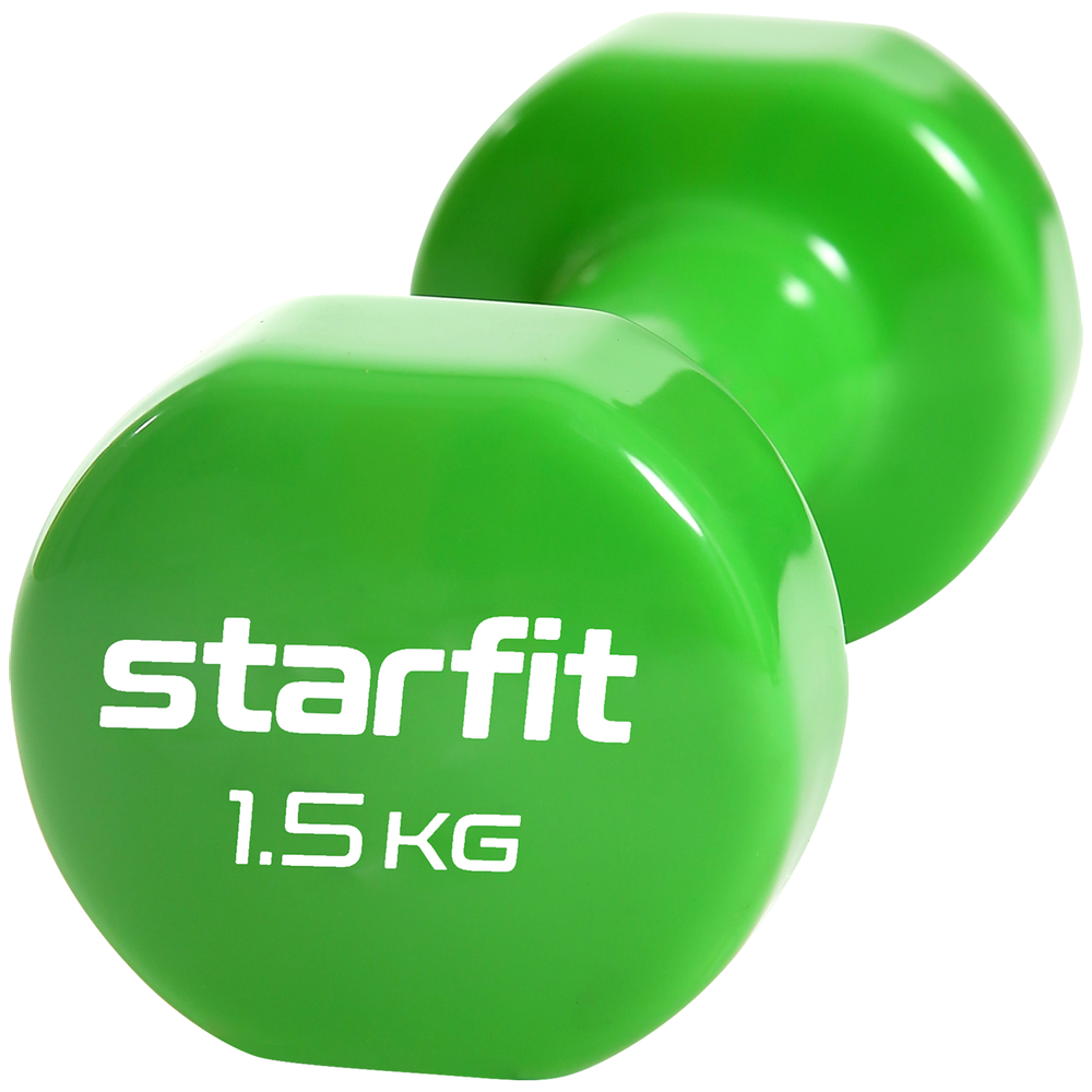 

Гантель Starfit Core DB-101 1,5 кг зеленый