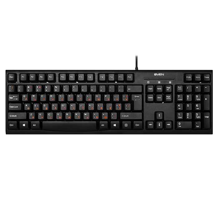 

Клавиатура Sven KB-S300 PS/2 (черный), KB-S300 PS/2