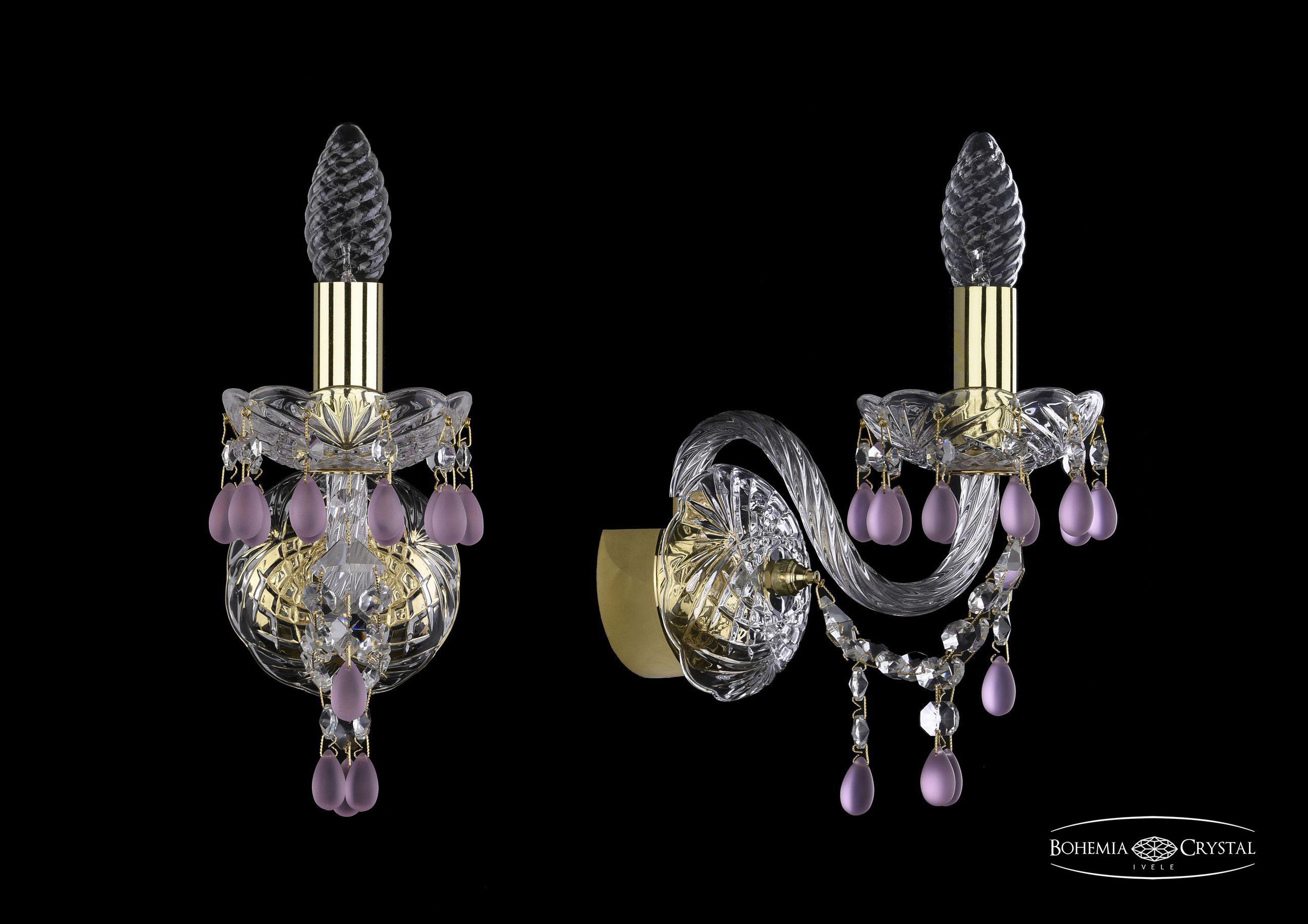 

Подвесная люстра Bohemia Ivele Crystal 1410B/1/141/G/V7010, Бра Bohemia Ivele Crystal 1410B/1/141/G/V7010