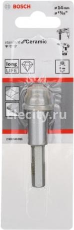 

Алмазное сверло Bosch Standard for Ceramic 14мм [2.608.580.895], Standard for Ceramic 14мм