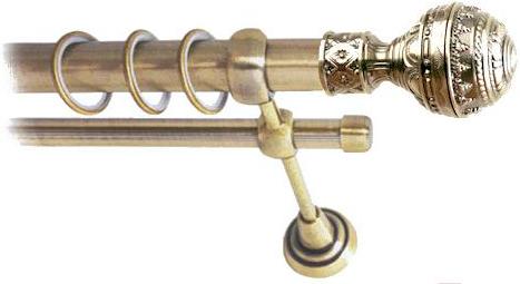 

Карниз Lm Decor Ампир 161 2р гладкий 1.8м антик, Ампир 161 2р гладкий 16мм 1.8м
