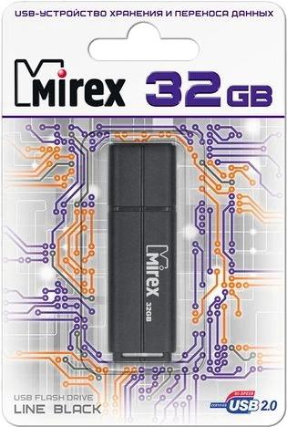 

Usb flash SanDisk Флэш-накопитель 32 ГБ Mirex LINE 32GB 13600-FMULBK32 Black
