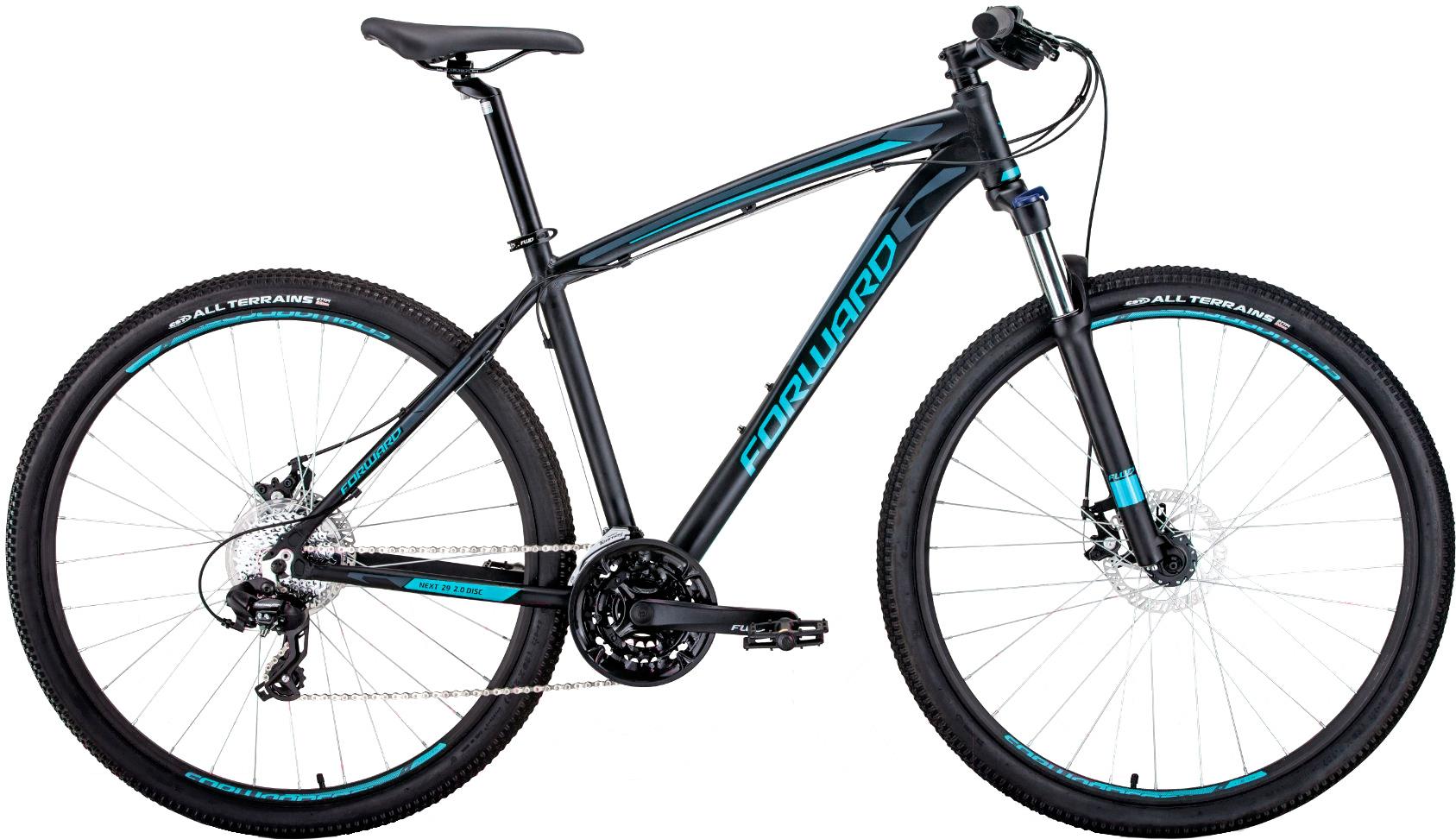 

Велосипед Forward Next 29'' 2.0 disc рама 17 дюймов 2020 черный/бирюзовый [RBKW0M69R003], Next 29 2.0 Disc 2020 17