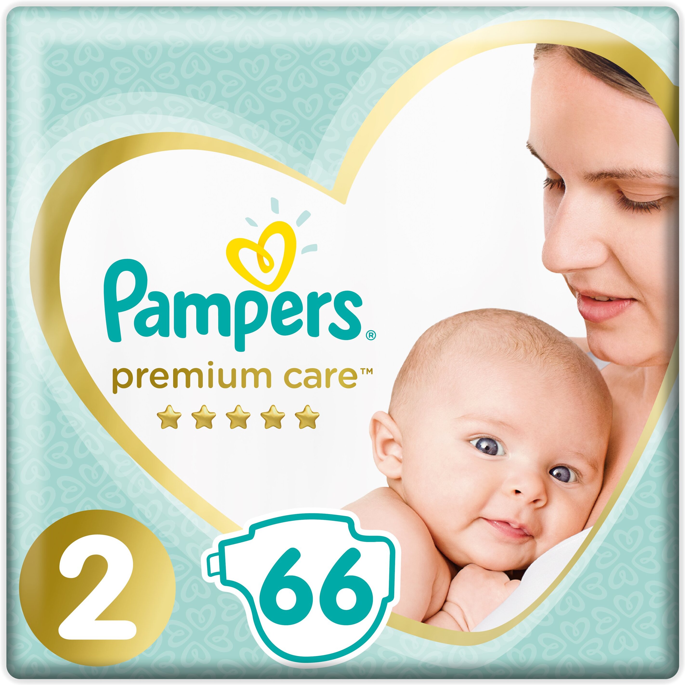 

Подгузники Pampers Premium Care 2 Mini (66шт), Детские подгузники Pampers Premium Care 2 Mini 66шт